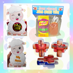 KIT LEMBRANCINHA PÁSCOA CRISTÃ