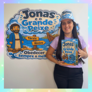 KIT HISTÓRIA JONAS E O GRANDE PEIXE