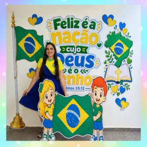 PAINEL FELIZ É A NAÇÃO CUJO DEUS É O SENHOR