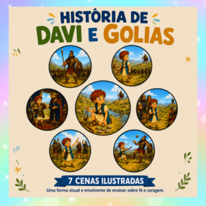 HISTÓRIA DE DAVI E GOLIAS